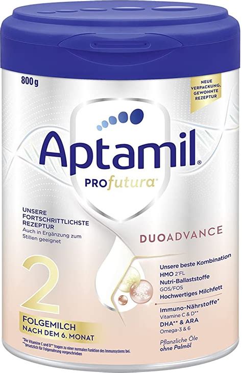 APTAMIL PROFUTURA ADVANCE DUO 2 Folgemilch Nach Dem 6 Monat 1x 800 G