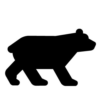 Bear (https://www.dreamboard.com/symbol/bear) | Symbols, Canada images, Stylized