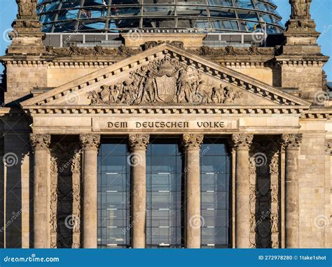 German Reichstag, Berlin, Germany. The Historic Building Is Seat Of ...