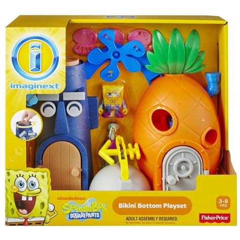 Fisher Price Imaginext Bob Esponja Fondo Bikini Set X Simaro Co