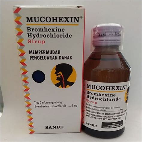 Jual Mucohexin Sirup Syrup 120 Ml Shopee Indonesia