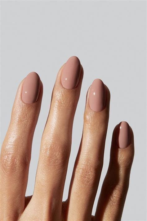 Nude Classico Unhas Amendoadas Gel Nails Stylish Nails Nude Nails