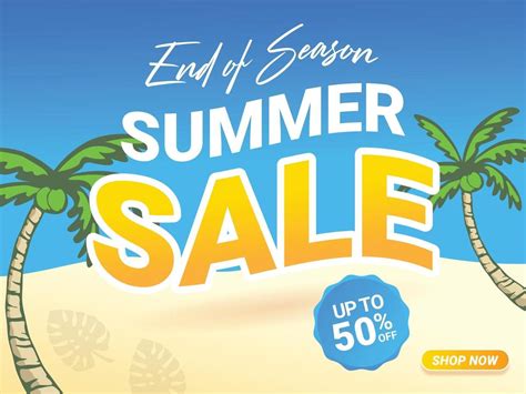 End Of Summer Sale Vector Art Icons And Graphics For Free Download