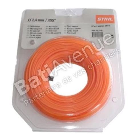 Stihl Rouleau De Fil Nylon Orange Pour D Brous Achat Vente T Te