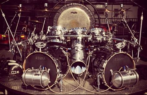 Zz Tops Drummer Frank Beards New Hot Rod Drum Kit Picture From