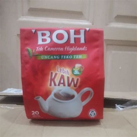 Boh Uncang Teko Teh 20 Uncang Shopee Malaysia