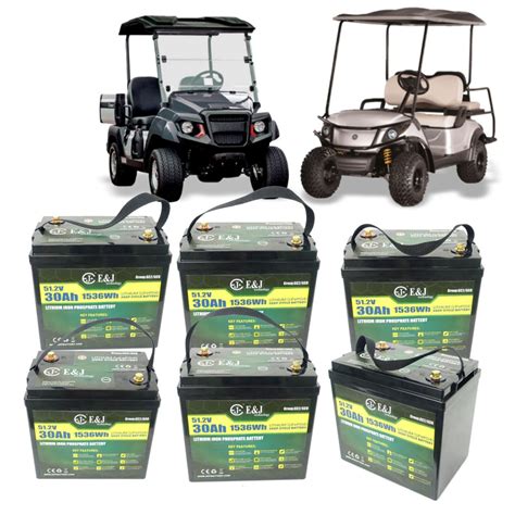 48v 120ah 150ah 180ah Gc2 Gc8 Lithium Batteries For Golf Cars Automated