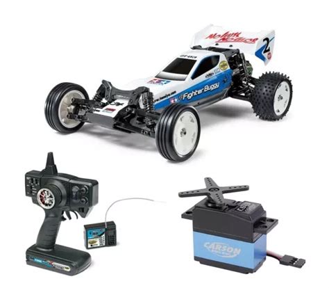 Tamiya Neo Fighter Dt Wd Buggy Kit Inkl Fernsteuerung Servo