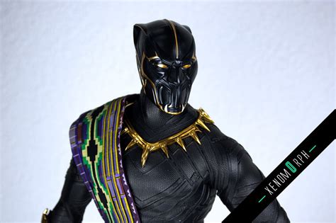 Hot Toys T Chaka Black Panther 1 6 MMS487 Exlusive Photo And Video Review