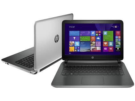 Notebook HP Pavilion 14 V062br Intel Core I5 8GB 1TB Windows 8 1