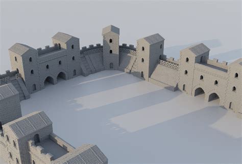 3D file Roman Fort 28 MM Tabletop Terrain・Model to download and 3D ...