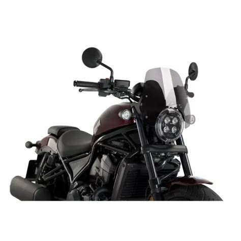 PUIG PARE BRISE NAKED N G Sport Honda CMX Rebel Fumée