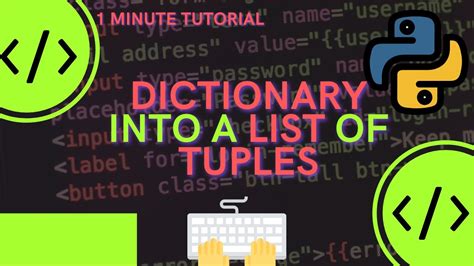 How To Convert A Dictionary Into A List Of Tuples In Python Shorts