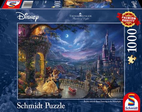 Sestavljanka Puzzle 1000 Delna Schmidt Disney Lepotica In Zver