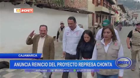 Cajamarca Anuncian Reinicio Del Proyecto Represa Chonta Soltv Peru