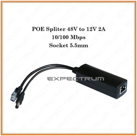 Jual Poe Splitter V To V Ampere For Ip Camera Cctv Dll Di Lapak