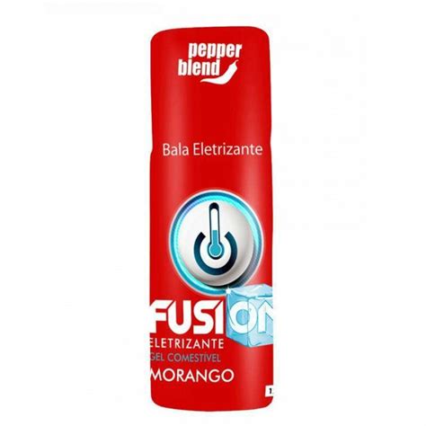 Gel Comestível Sabor Morango Eletrizante e Gelado FUSION 12g Hot Flowers