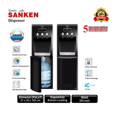 Jual Sanken Standing Galon Bawah Dispenser Kran Hwd Ic Pipa