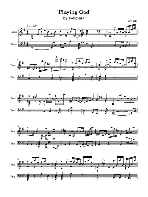 Playing God Polyphia Arr Rifu Pdf