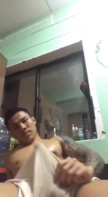 Hot Ripped Muscle Tatted Asian Jerks ThisVid