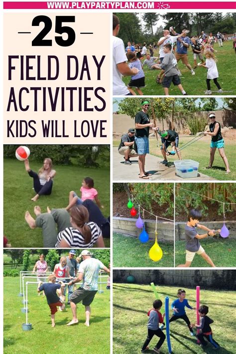 40 Best Field Day Games & Activities for Kids - Play Party Plan