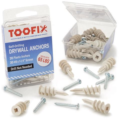 Buy Self Drilling Drywall Anchor Kit Wall Anchors And Screws For