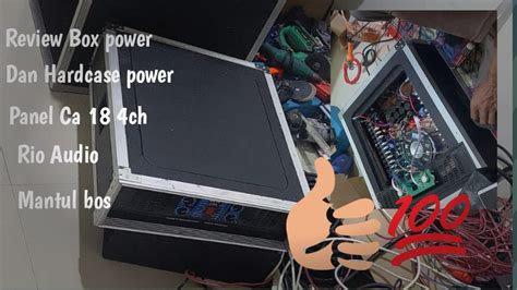 Review Box Power Rakitan Travo Ampere Hardcase Power Rakitan Youtube