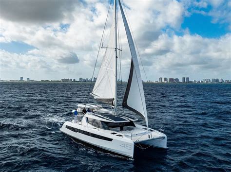 leopard  sail catamaran  hybrid  sale leopard brokerage