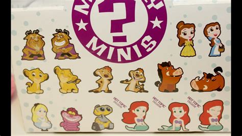 Disney Mystery Mini S Series Funko Blind Box Bags Hot Topic Exclusives YouTube