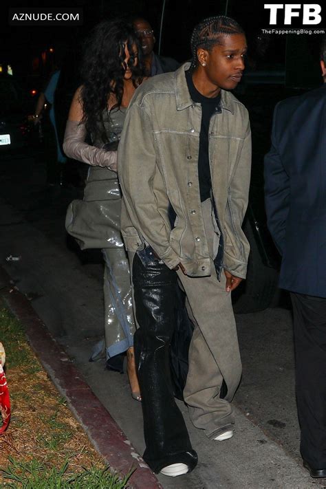 Rihanna Sexy Seen Flaunting Her Hot Figure At The Black Panther Wakanda Forever Premiere In Los