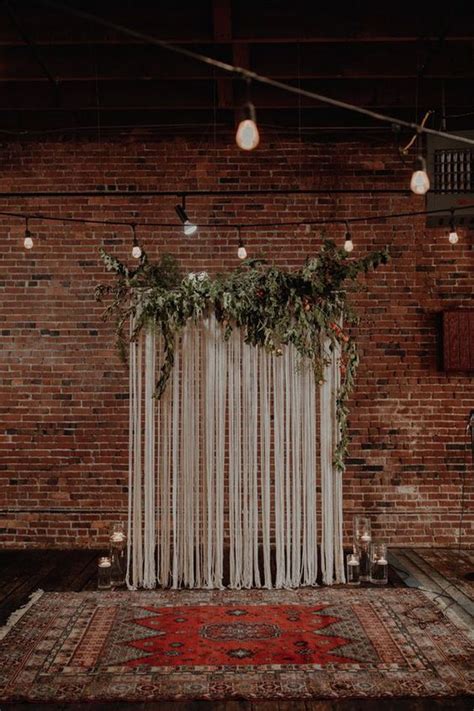 Bohemian Wedding Backdrop Ideas Emmalovesweddings