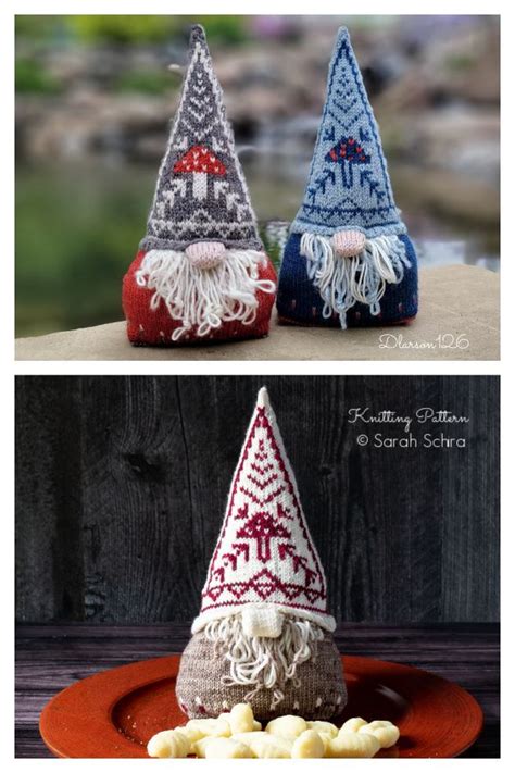 12 Amigurumi Gnome Knitting Patterns Free Paid Knitting Pattern