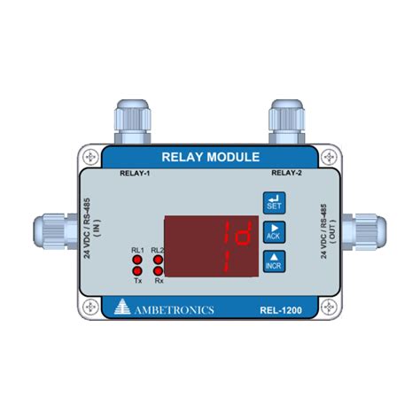 Relay Module Ambetronics Rel For Gas Detection