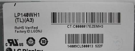 14" LP140WH1 B140XW01 HSD140PHW1 N140B6 LTN140AT02 LTN140AT04, www ...