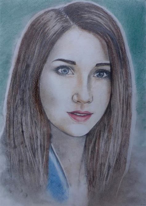 Портрет девушки | Пикабу