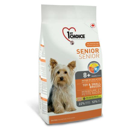 1st Choice Senior Toy&Small Breeds Сухой корм для пожилых собак мелких ...