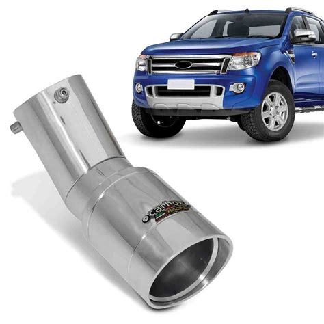 Ponteira Esportiva Escape Escapamento Ford Ranger A Carbox Racing