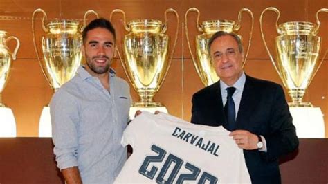 El Real Madrid Anuncia La Renovaci N De Carvajal Hasta