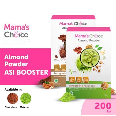 Jual Mama S Choice Almond Powder Asi Booster Pelancar Asi Busui Susu