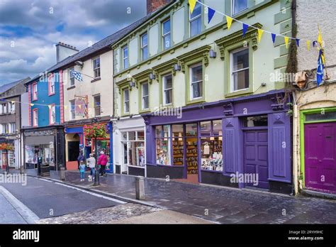 town  ennis  res stock photography  images alamy