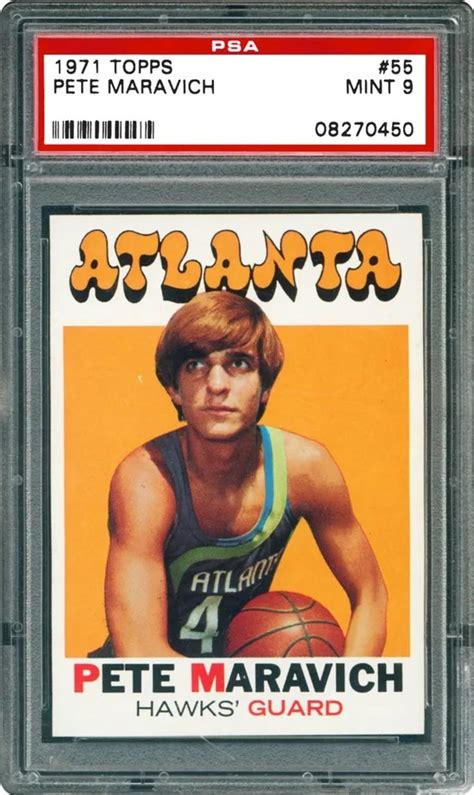 Pete Maravich Trading Cards Keep His Basketball Legacy Alive Sports