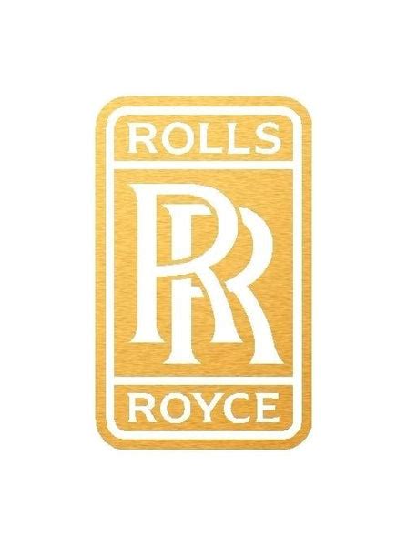 Rolls Royce Logo Vinyl Decal Car Window Laptop Emblem Sticker Kandy Vinyl Shop