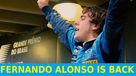 Alonso De Retour Chez Renault Youtube