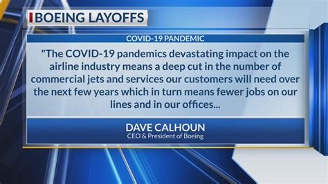 Boeing Moving Forward With Layoffs Youtube
