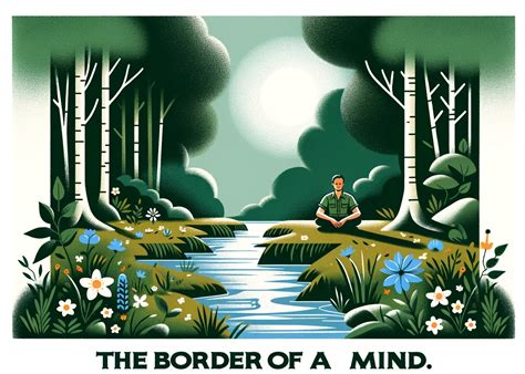 The Search For Something Real The Border Of A Mind