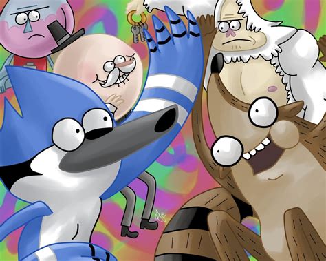 Regular Show Desktop Wallpapers 4k Hd Backgrounds On Wallpaperbat