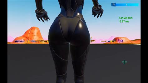 Lynx Performs Party Hips Fortnite Thicc Lynx 🥵🍆💦 Klory Black Lynx