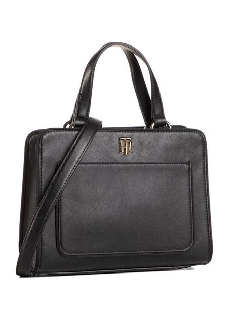 Tommy Hilfiger Torebka Th City Satchel Aw Aw Czarny Modivo Pl