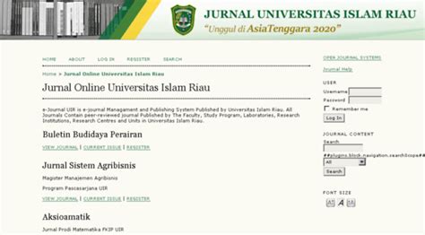 Jurnal Uir Ac Id Jurnal Online Universitas Isla Jurnal Uir