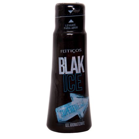 Gel Comestível Gelado SuperFresh Black Ice ml Sex shop Loja Pimenta